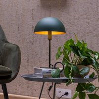 Lucide Siemon table lamp made of steel, Ø 25 cm, green