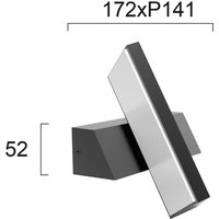 Viokef Casteo LED outdoor wall light, rotatable 350°