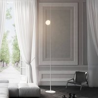 Karman Atmosphere floor lamp, white, 178 cm, plastic