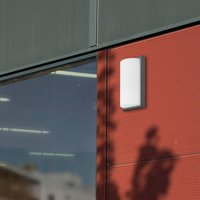 LCD Applique d'extérieur 039 en acier inoxydable, graphite