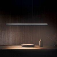 Trio Lighting Donegal LED pendant light, black, length 150 cm, CCT