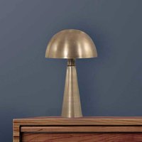 Bordlampe Pimpernel, bronze, metal, højde 42 cm, E27