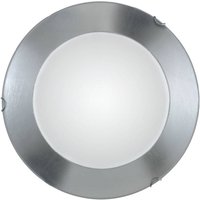 austrolux KOLARZ Moon Leaf wall lamp, silver, Ø 40 cm