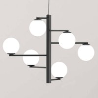 Marchetti Hängande lampa Tin Tin sex lampor svart