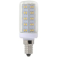 JUST LIGHT. GmbH E14 3.8W LED tube lamp, clear, with 69 LEDs