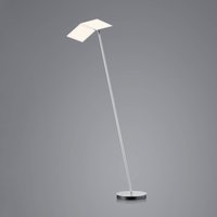 BANKAMP Book 2.0 LED floor lamp, ZigBee, aluminium