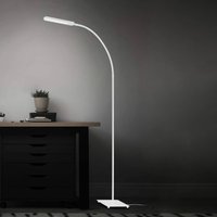 Briloner Lampadaire LED Servo, dimmable, CCT, blanc
