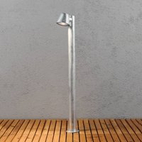 Konstsmide Trieste path light, steel, galvanised