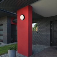 Briloner LED-utomhusvägglampa 3765015, sensor, svart