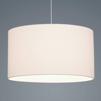 Helestra Certo pendant lamp cylinder 1-bulb, white