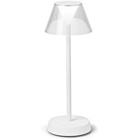 Ideallux Ideal Lux Lolita LED patio light, battery white