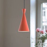 Opviq Tom pendant light, orange, metal, Ø 19 cm, E27