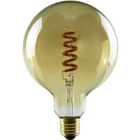SEGULA globe LED bulb E27 6 W G125 1,900K gold dim