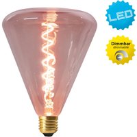 Näve LED-lampa Dilly E27 4W 2200K dimbar, rödfärgad