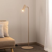 Luminex Golvlampa Axion, beige, höjd 115 cm, stål