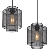 Globo Pendellampa Augustin, 4 lampor