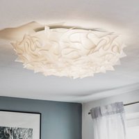 Slamp Veli taklampa, Ø 78 cm, opal