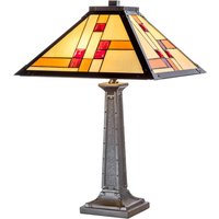 Artistar Bordslampa KT1836-40+P1836 i Tiffany-stil