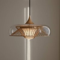 UMAGE Suspension Chordis, laiton, acier, verre, E27