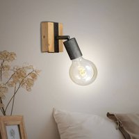Briloner Applique murale Wood Basic, à 1 lampe