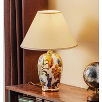austrolux Damasco table lamp with 24 carat gold, Ø 30 cm