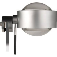 Spiegelklemmleuchte Puk Fix+, nickel matt, G9