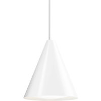 Louis Poulsen Keglen LED-Hängelampe 25cm weiß