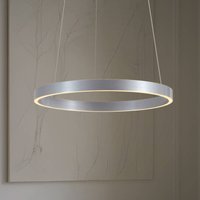 Lucande LED-hänglampa Yonam, Ø 60 cm, 1 lampa, aluminium, CCT