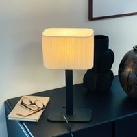 Dyberg Larsen Calix table lamp, natural white, height 39 cm