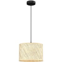 Euluna Suspension Jovin avec abat-jour en rotin, Ø 25 cm