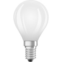 OSRAM LED-lampa droppe E14 1,2W matt 2700K 255lm