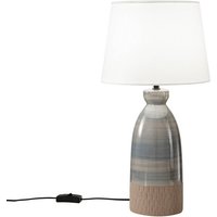 Luce Ambiente Design Navajo table lamp, height 49 cm, colourful/white, ceramic/fabric