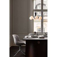 Nuura Aps Nuura pendellampa Apiales 6, Ø 50 cm, svart/opal