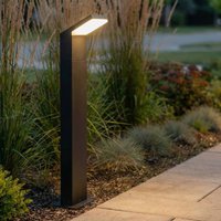 Arcchio LED-väglampa Yolena, 100 cm, antracit, aluminium