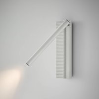 Bover LED-vägglampa Arid A/03 vit, aluminium, 2 700 K