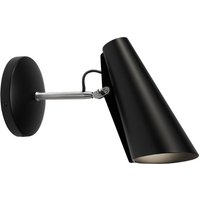 Northern Birdy vägglampa 31,5 cm svart/stål