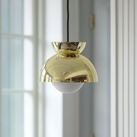 FRANDSEN Butterfly pendant light, brass-coloured, Ø 21 cm