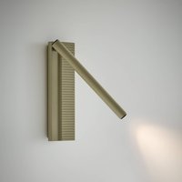 Bover LED-vägglampa Arid A/02 olivgrön, aluminium, 2 700 K