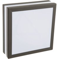 Außendeckenleuchte Matteo, 2 x E27, IP44, anthrazit