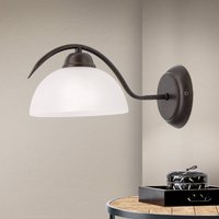 ORION Marco vägglampa med alabasterglas