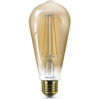 Philips LED-lampa E27 ST64 5,5W guld, dimbar