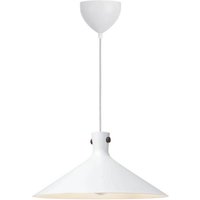 Nordlux Pendellampa Dorina, vit, Ø 45 cm, metall