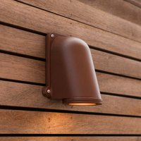 LUTEC Aplique de exterior ANCOR, marrón