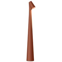 Vibia Africa LED-bordslampa höjd 40 cm terrakotta