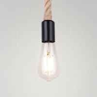 Globo Ulleu hanging light, 1-bulb, no lampshade