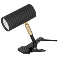 Globen Lighting Hubble clip-on light, black