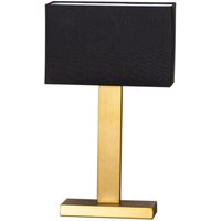 Lampe de table By Rydéns Prime, hauteur 47 cm, dorée/noire