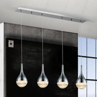 Schuller Valencia LED-hänglampa Elie, 4 lampor