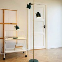 Dyberg Larsen Ocean floor lamp, dark green, 160 cm, 2-bulb.
