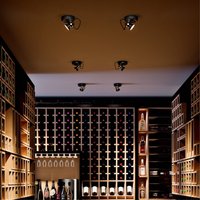 Linea Light Applique murale LED Duck noir, aluminium, 2700 K, réglable